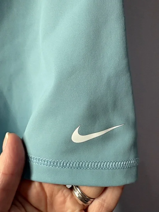 Nike Pro Athletic Shorts with White Swoosh - Picture 2 of 8
